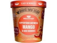 Greitai paruošiama avižinė košė su mangais ir goji uogomis, 70 g