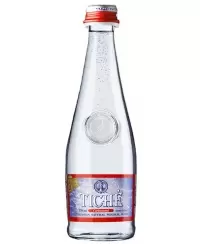 Mineralinis vanduo TICHE gazuotas, 330 ml, stikle