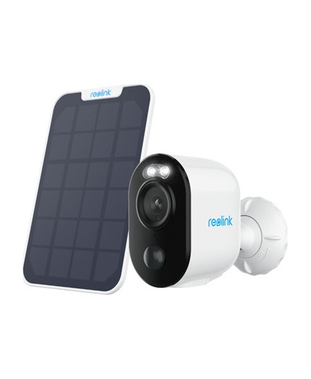 Reolink | Wireless Solar & Battery Powered Security Camera with Smart Detection | Argus Series B310 with Solar Panel | Bulle