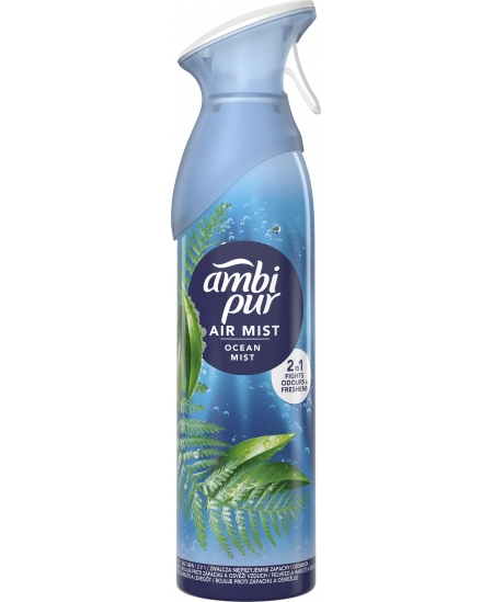 Purškiamas oro gaiviklis AMBI PUR Ocean Mist, 185ml