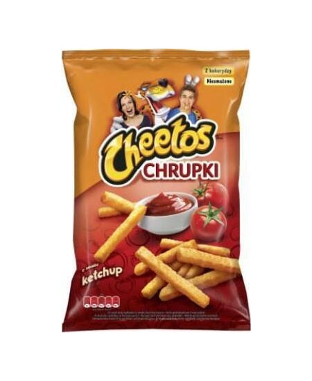 Kukurūzų užkandis CHEETOS, kečupo skonio,165g.