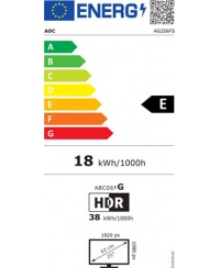 AOC AG256FS | 25 " | IPS | 390 Hz | 1 ms | 400 cd/m²