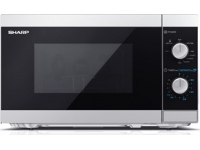 Sharp | Microwave Oven with Grill | YC-MG01E-S | Free standing | 800 W | Grill | Silver