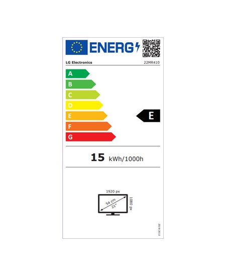 LG | 21.45 " | VA | 16:9 | 75 Hz | 5 ms | 1920 x 1080 pixels | 250 cd/m² | HDMI ports quantity 1 | Black