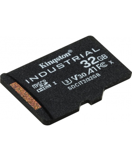 Kingston | UHS-I | 32 GB | microSDHC/SDXC Industrial Card | Flash memory class Class 10, UHS-I, U3, V30, A1