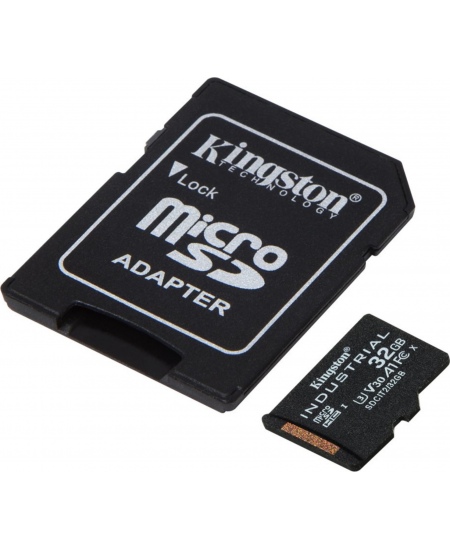 Kingston | UHS-I | 32 GB | microSDHC/SDXC Industrial Card | Flash memory class Class 10, UHS-I, U3, V30, A1