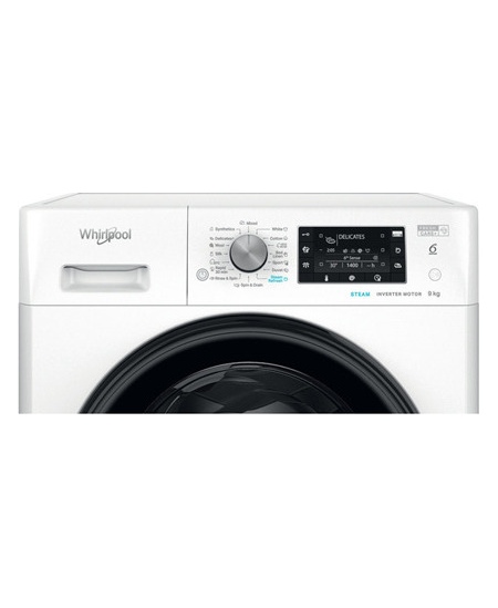 Whirlpool Washing machine | FFD 9489 BV EE | Energy efficiency class A | Front loading | Washing capacity 9 kg | 1400 RPM | Dept