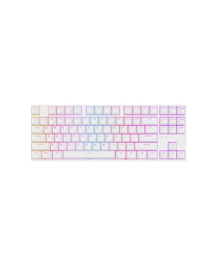 Genesis | Mechanical Gaming Keyboard | THOR 404 TKL RGB | White | Mechanical Gaming Keyboard | Wired | US | USB Type-A | 1005 g 