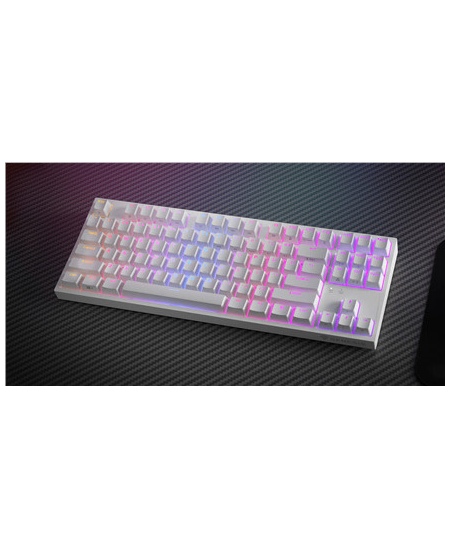 Genesis | Mechanical Gaming Keyboard | THOR 404 TKL RGB | White | Mechanical Gaming Keyboard | Wired | US | USB Type-A | 1005 g 