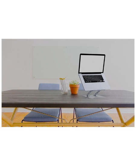 Gembird | NBS-D1-04 | Foldable Notebook Riser Stand | Fits up to size 11-15.6 " | Notebook Stand | Spacegrey