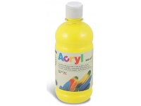 Akriliniai dažai PRIMO, geltonos spalvos, 500 ml