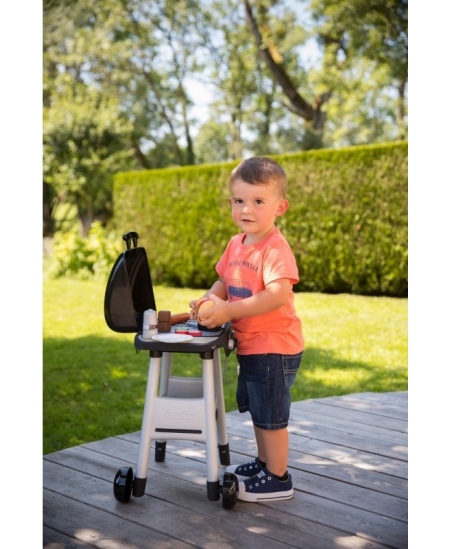 SMOBY Grill Ogrodowy dla dzieci Barbecue 18 akcesoriów