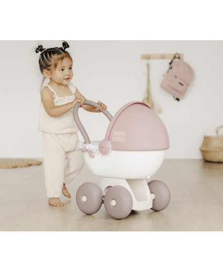 SMOBY Baby Nurse Wózek Głęboki dla lalki z plastikowym daszkiem