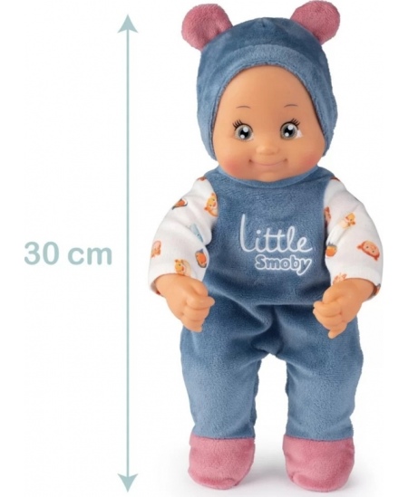 SMOBY Little Chodzik Pchacz 3w1 Wózek dla Dzieci + Lalka Bobas
