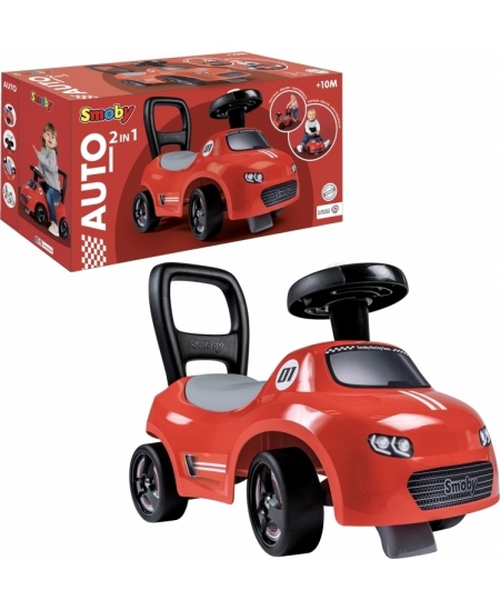 Smoby Czerwony Jeździk z klaksonem Ride-On