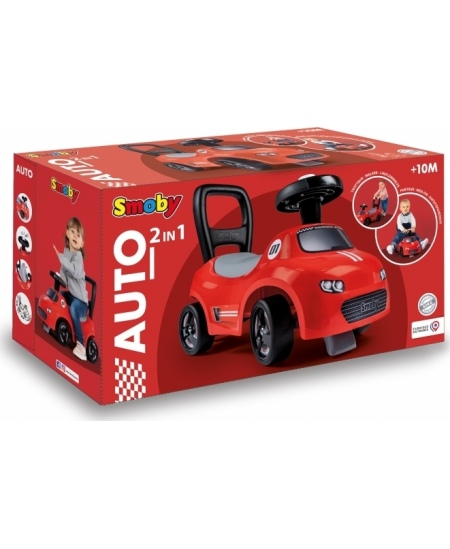 Smoby Czerwony Jeździk z klaksonem Ride-On