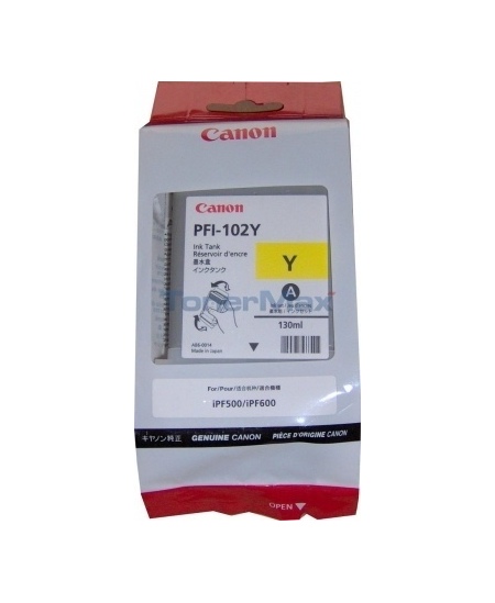 Canon PFI-102 (0898B001), geltona kasetė