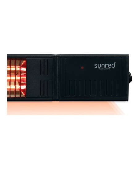 SUNRED Heater RDS-15W-B, Fortuna Wall  Infrared, 1500 W, Black