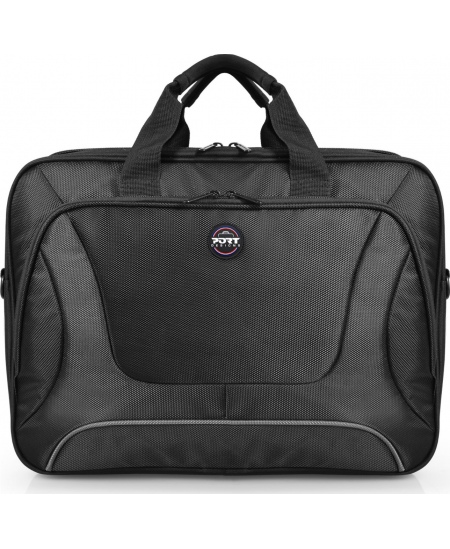 Port Designs Courchevel Fits up to size 15.6 ", Black, Shoulder strap, Messenger - Briefcase