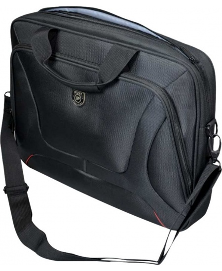 Port Designs Courchevel Fits up to size 15.6 ", Black, Shoulder strap, Messenger - Briefcase