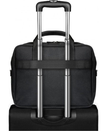 Port Designs Courchevel Fits up to size 15.6 ", Black, Shoulder strap, Messenger - Briefcase