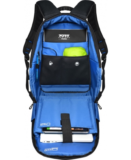 PORT DESIGNS ANTI-THEFT Chicago EVO Fits up to size 15.6 ", Black, 13-15.6 ", Shoulder strap, Backpack
