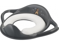 Maltex paminkštinta klozeto sėdynė Minimal tamsiai pilka pilkos gumytės 6130_90