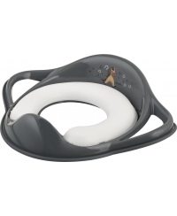 Maltex paminkštinta klozeto sėdynė Minimal tamsiai pilka pilkos gumytės 6130_90
