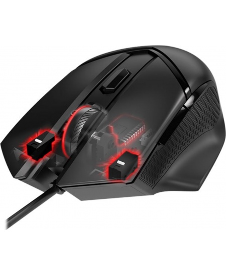 MSI CLUTCHGM20 ELITE Gaming USB RGB Adjustable up to 6400 DPI Desktop Laptop Gaming Grade Optical Mouse (Clutch GM20 ELITE) | MS