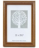 Rėmelis nuotraukoms, medinis, 21x30 cm (A4), rudas