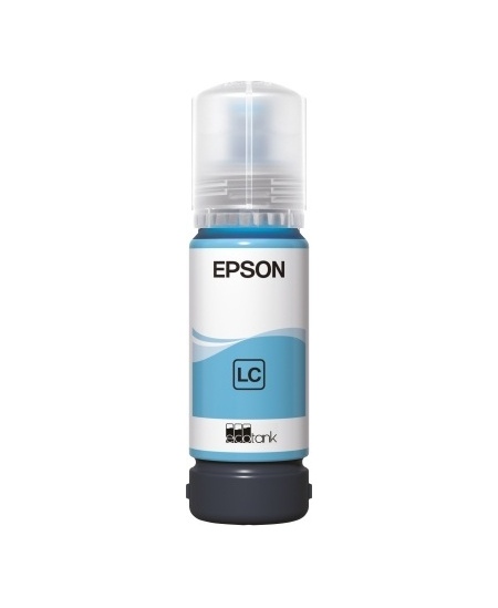 Epson 108 EcoTank (C13T09C54A) Rašalo papildymo buteliukas, Šviesiai žydra