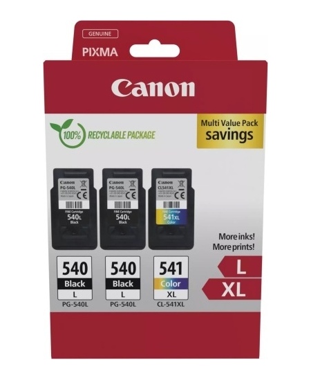 Canon PG-540L/CL-541XL (5224B017) Rašalinių kasečių komplektas, BK/CMY