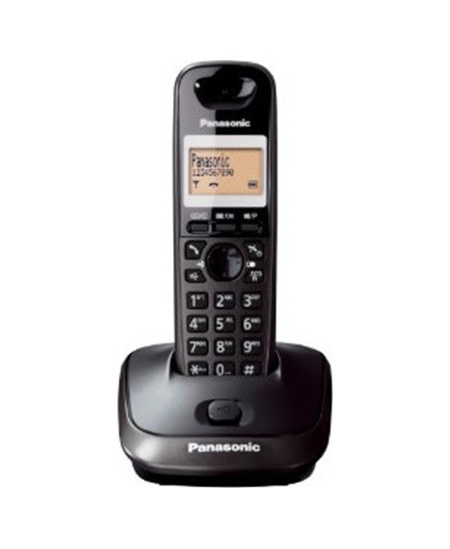 Panasonic | KX-TG2511FX | Built-in display | Caller ID | Black | Conference call | Phonebook capacity 50 entries | Speakerphone 