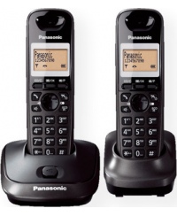 Panasonic | Cordless | KX-TG2512FXT | Built-in display | Caller ID | Black | Conference call | Phonebook capacity 50 entries | S