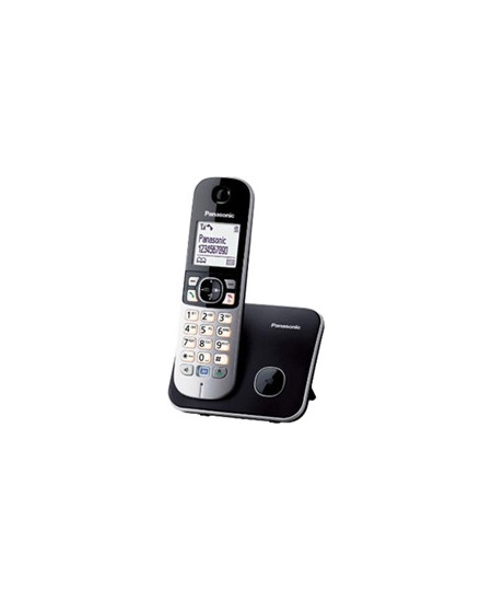 Panasonic | Cordless | KX-TG6811FXB | Built-in display | Caller ID | Black | Conference call | Phonebook capacity 120 entries | 