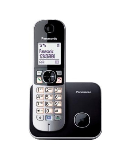 Panasonic | Cordless | KX-TG6811FXB | Built-in display | Caller ID | Black | Conference call | Phonebook capacity 120 entries | 