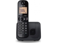 Panasonic | Cordless | KX-TGC210FXB | Built-in display | Caller ID | Black | Phonebook capacity 50 entries | Speakerphone