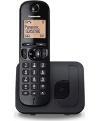 Panasonic | Cordless | KX-TGC210FXB | Built-in display | Caller ID | Black | Phonebook capacity 50 entries | Speakerphone