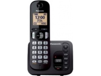 Panasonic | Cordless | KX-TGC220FXB | Built-in display | Caller ID | Black | Phonebook capacity 50 entries | Speakerphone