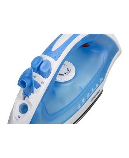 Iron | Mesko | MS 5023 | With cord | 2200 W | Blue/White