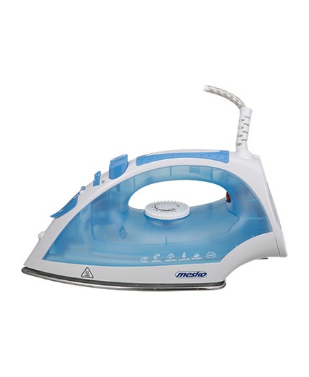 Iron | Mesko | MS 5023 | With cord | 2200 W | Blue/White