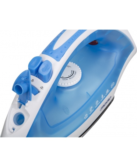 Iron | Mesko | MS 5023 | With cord | 2200 W | Blue/White