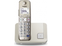 Panasonic | Cordless | KX-TGE210FXN | Built-in display | Caller ID | Champagne | Conference call | Phonebook capacity 150 entrie