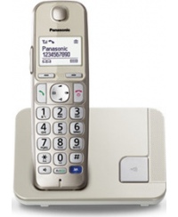 Panasonic | Cordless | KX-TGE210FXN | Built-in display | Caller ID | Champagne | Conference call | Phonebook capacity 150 entrie