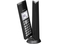 Panasonic | Cordless | KX-TGK210FXB | Built-in display | Caller ID | Black | Conference call | Speakerphone | Wireless connectio