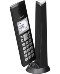 Panasonic | Cordless | KX-TGK210FXB | Built-in display | Caller ID | Black | Conference call | Speakerphone | Wireless connectio