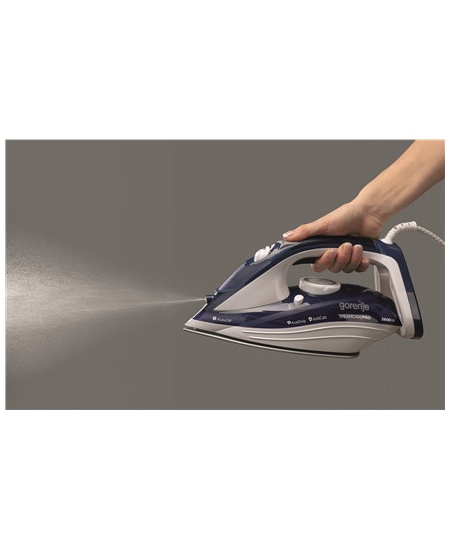 Gorenje | Steam Iron | SIH2600BLC | Steam Iron | 2600 W | Water tank capacity 350 ml | Continuous steam 30 g/min | Steam boost p