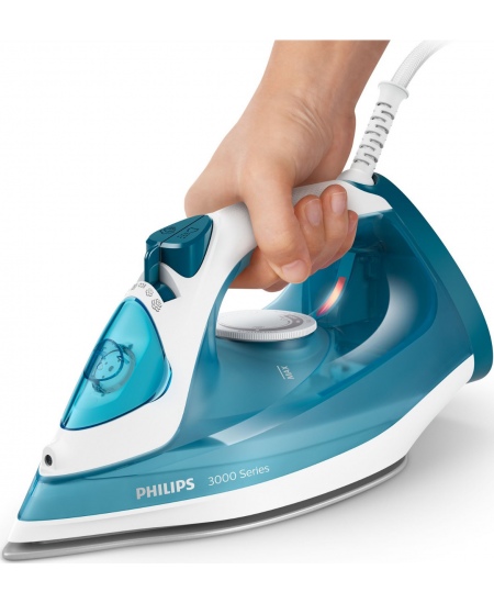 Philips | DST3011/20 | Steam Iron | 2100 W | Water tank capacity 0.3 ml | Continuous steam 30 g/min | Blue