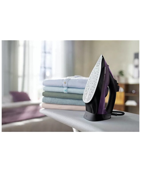 Philips | DST5030/80 | Steam Iron | 2400 W | Water tank capacity 320 ml | Continuous steam 45 g/min | Dark Purple