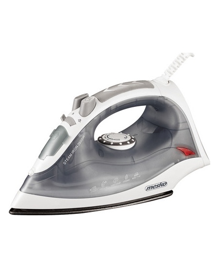 Mesko | MS 5037 | Steam Iron | 2800 W | Water tank capacity 170 ml | Continuous steam 35 g/min | Grey